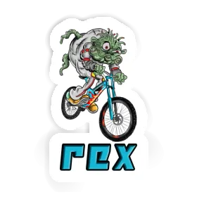 Biker Sticker Rex Image
