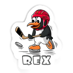 Sticker Eishockey-Pinguin Rex Image