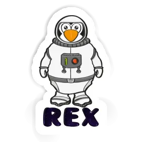 Autocollant Rex Astronaute Image