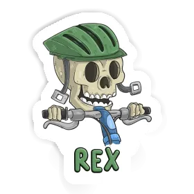 Sticker Biker Rex Image