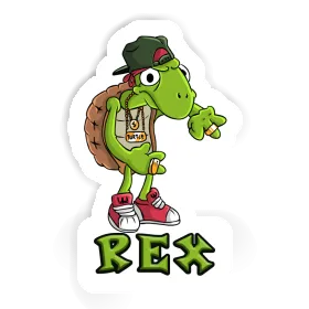 Aufkleber Schildkröte Rex Image