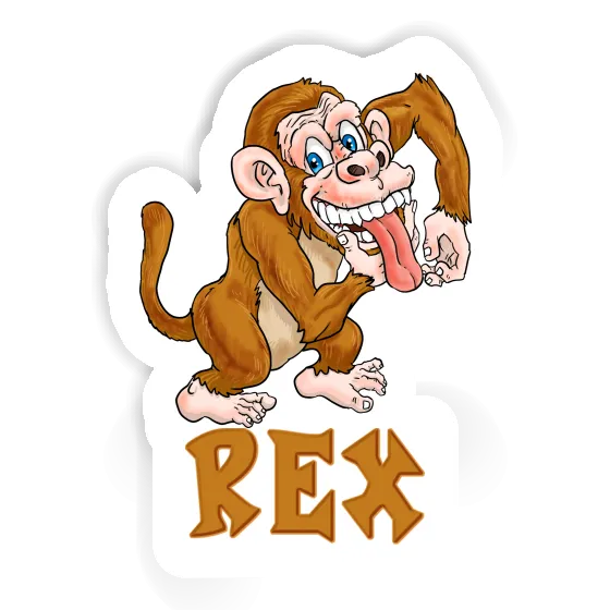 Aufkleber Gorilla Rex Aufkleber Gorilla Rex Image