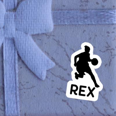 Autocollant Rex Joueuse de basket-ball Gift package Image