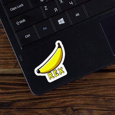 Rex Aufkleber Banane Laptop Image