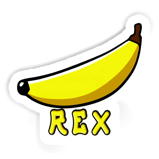 Rex Sticker Banana Notebook Rex Sticker Banana Notebook Image