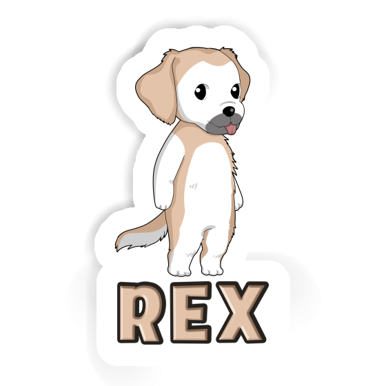 Golden Retriever Sticker Rex Notebook Golden Retriever Sticker Rex Gift package Image