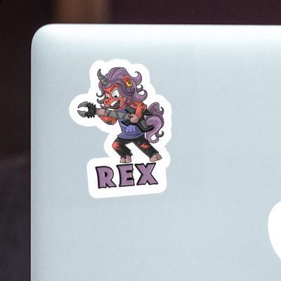 Rex Autocollant Rockeuse Laptop Rex Autocollant Rockeuse Laptop Image
