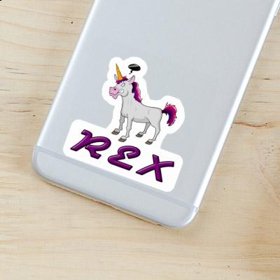 Rex Autocollant Licorne Notebook Rex Autocollant Licorne Gift package Image