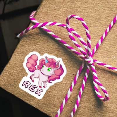 Sticker Einhorn Rex Notebook Sticker Einhorn Rex Gift package Image