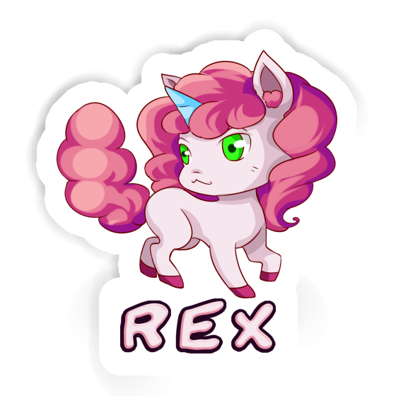 Sticker Einhorn Rex Notebook Sticker Einhorn Rex Notebook Image