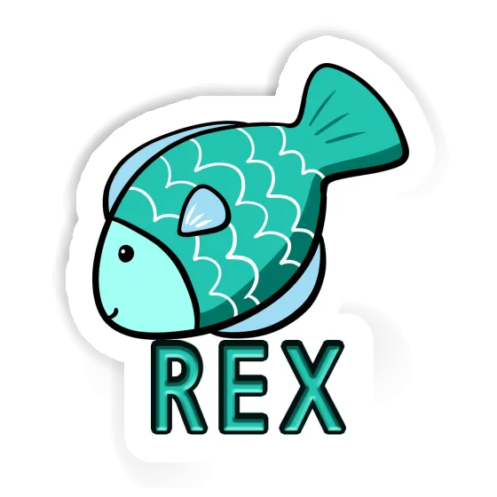 Rex Autocollant Poisson Notebook Rex Autocollant Poisson Notebook Image