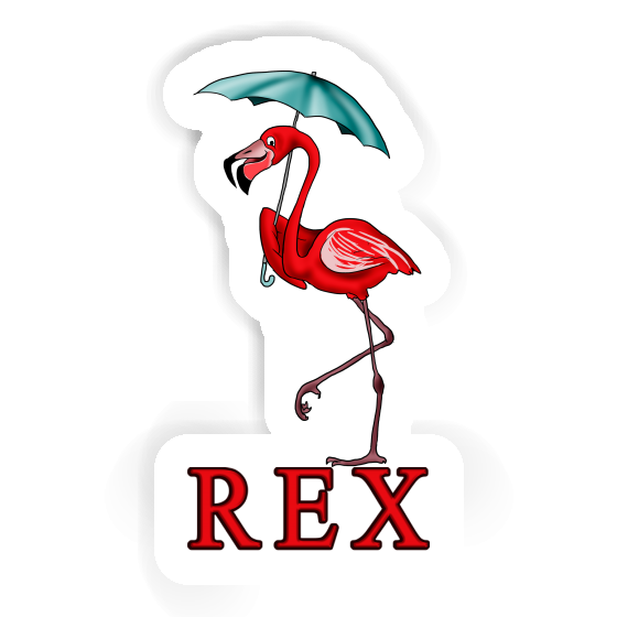 Rex Aufkleber Flamingo Rex Aufkleber Flamingo Image