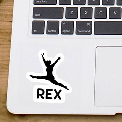 Aufkleber Rex Gymnastin Aufkleber Rex Gymnastin Image
