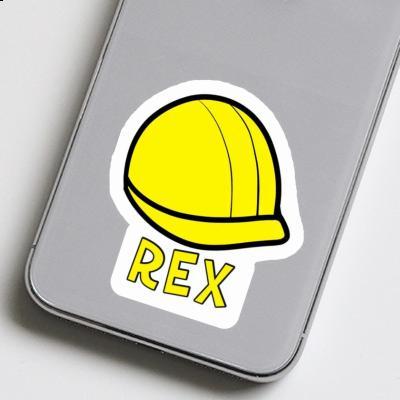 Autocollant Rex Casque de chantier Notebook Autocollant Rex Casque de chantier Notebook Image