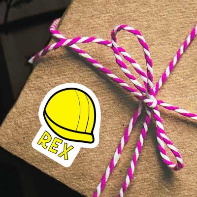 Autocollant Rex Casque de chantier Notebook Autocollant Rex Casque de chantier Gift package Image