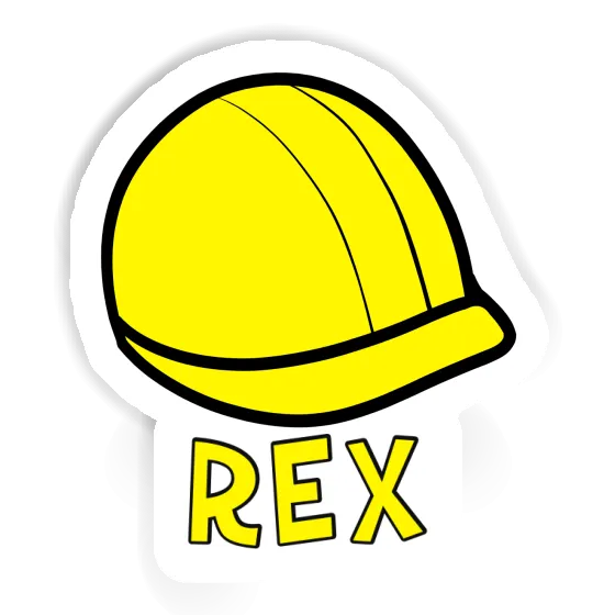 Autocollant Rex Casque de chantier Autocollant Rex Casque de chantier Image