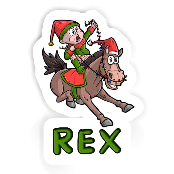 Aufkleber Pferd Rex Image