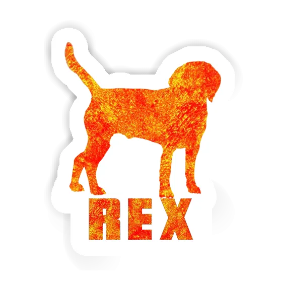 Dog Sticker Rex Dog Sticker Rex Image