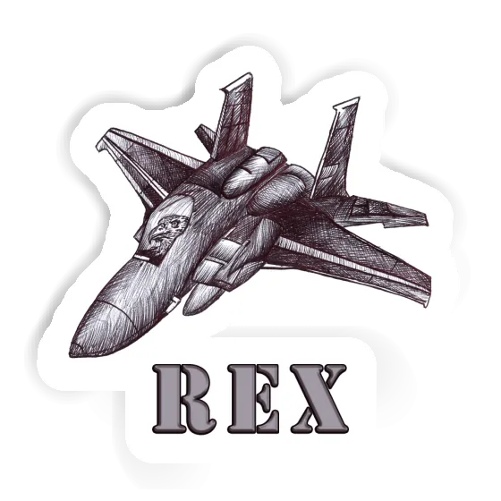 Autocollant Jet Rex Notebook Image