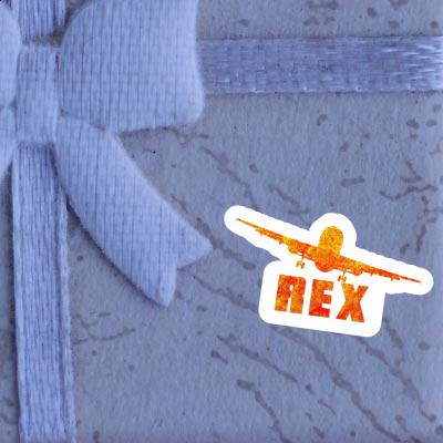 Sticker Rex Flugzeug Gift package Image