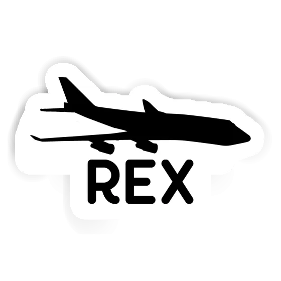 Rex Aufkleber Jumbo-Jet Notebook Image