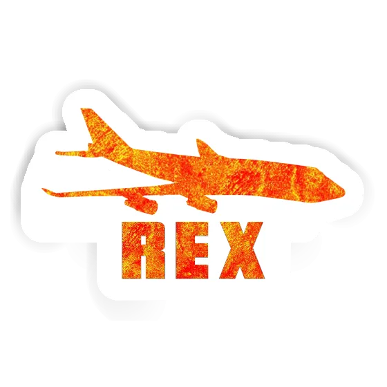 Rex Sticker Jumbo-Jet Notebook Image