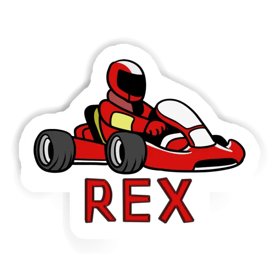 Rex Sticker Kart Driver Notebook Rex Sticker Kart Driver Gift package Image