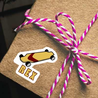 Autocollant Rex Longboard Gift package Image