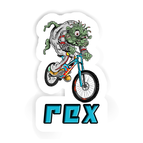Autocollant Rex Vététiste Autocollant Rex Vététiste Image