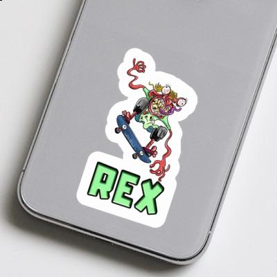 Rex Aufkleber Skateboarder Notebook Rex Aufkleber Skateboarder Gift package Image