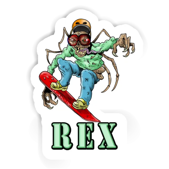 Boarder Sticker Rex Notebook Boarder Sticker Rex Gift package Image