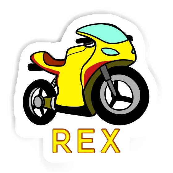 Autocollant Rex Motocyclette Notebook Autocollant Rex Motocyclette Gift package Image