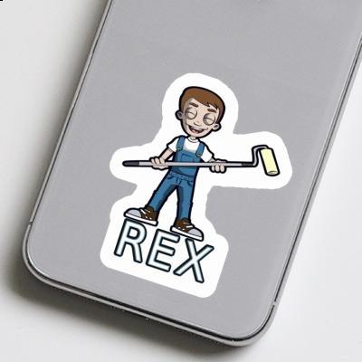 Aufkleber Maler Rex Notebook Aufkleber Maler Rex Notebook Image