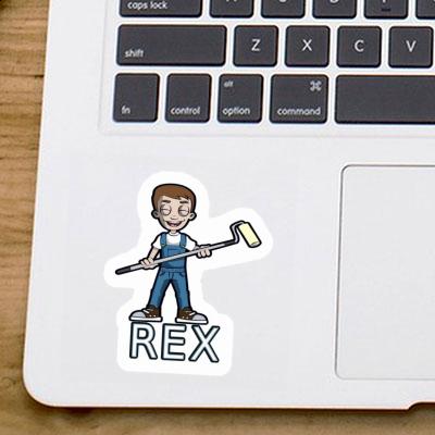 Aufkleber Maler Rex Aufkleber Maler Rex Image