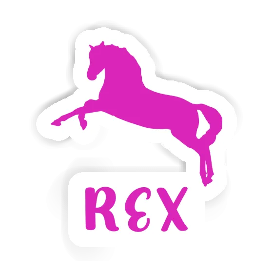 Cheval Autocollant Rex Laptop Cheval Autocollant Rex Laptop Image