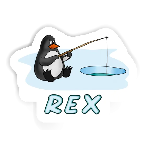 Pingouin pêcheur Autocollant Rex Notebook Pingouin pêcheur Autocollant Rex Gift package Image