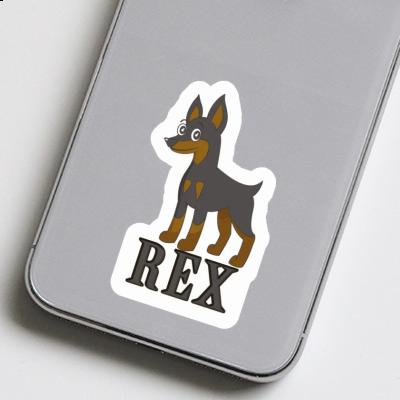 Pinscher Sticker Rex Notebook Pinscher Sticker Rex Notebook Image