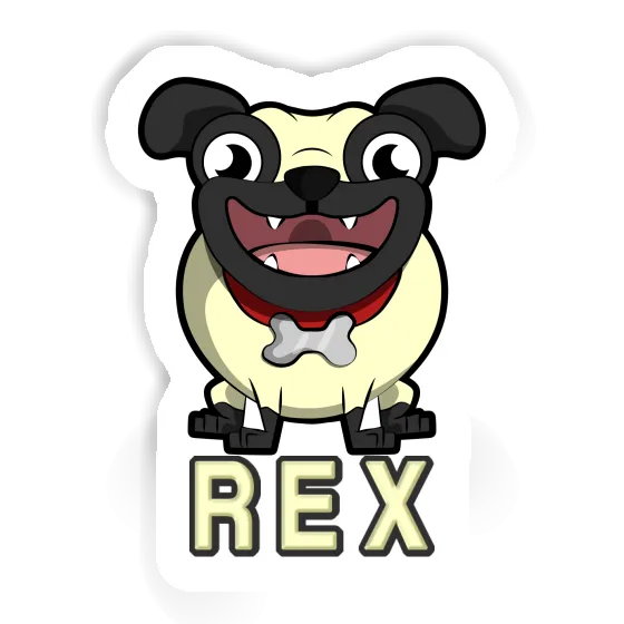 Sticker Mops Rex Image