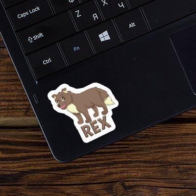 Sticker Sheepdog Rex Notebook Sticker Sheepdog Rex Notebook Image