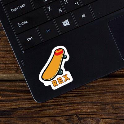 Rex Sticker Skateboard Laptop Rex Sticker Skateboard Laptop Image