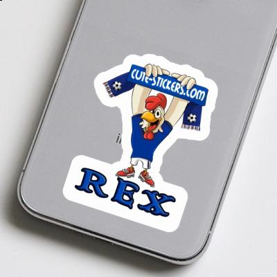 Rooster Sticker Rex Laptop Image