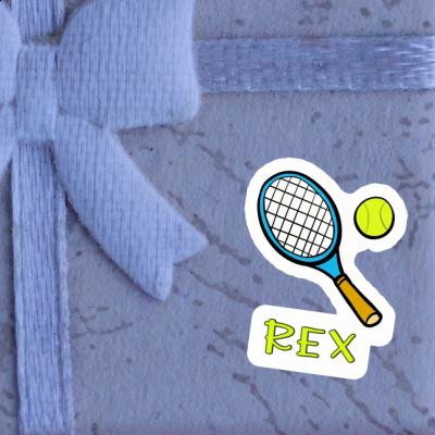 Autocollant Raquette de tennis Rex Laptop Autocollant Raquette de tennis Rex Laptop Image