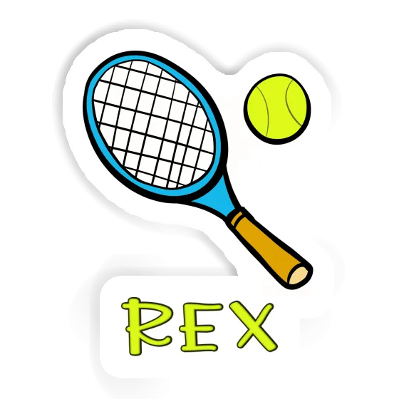 Autocollant Raquette de tennis Rex Notebook Autocollant Raquette de tennis Rex Gift package Image
