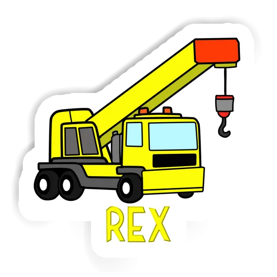 Autocollant Grue mobile Rex Notebook Autocollant Grue mobile Rex Notebook Image
