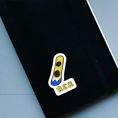 Rex Autocollant Wakeboard Notebook Rex Autocollant Wakeboard Notebook Image