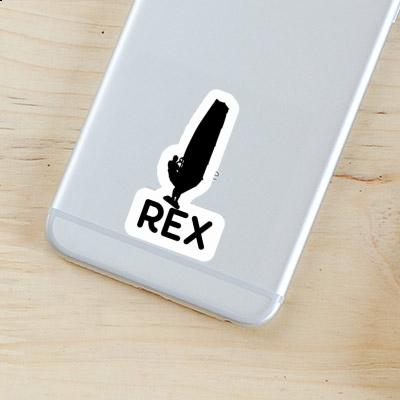 Aufkleber Windsurfer Rex Notebook Aufkleber Windsurfer Rex Gift package Image