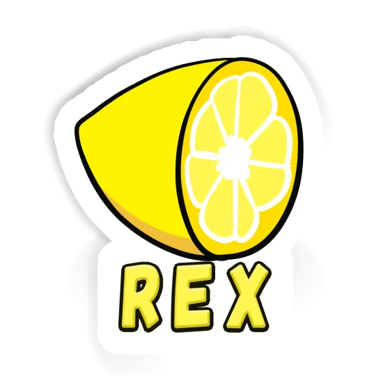 Autocollant Rex Citron Image