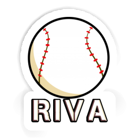 Riva Aufkleber Baseball Image