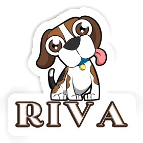 Sticker Riva Beagle-Hund Image