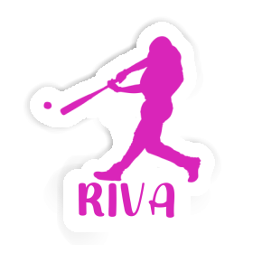 Aufkleber Riva Baseballspieler Image